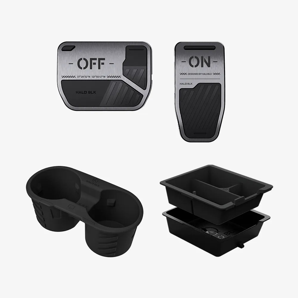 Haloblk Interior 3 in 1 Package For Tesla Model 3/Y 2021-2024