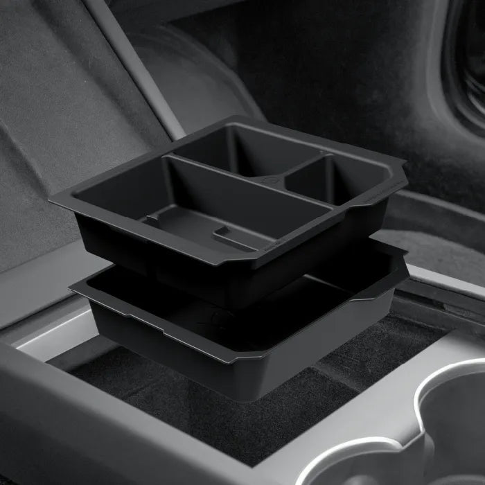 Tesla Center Console Organizer & Armrest Storage Box