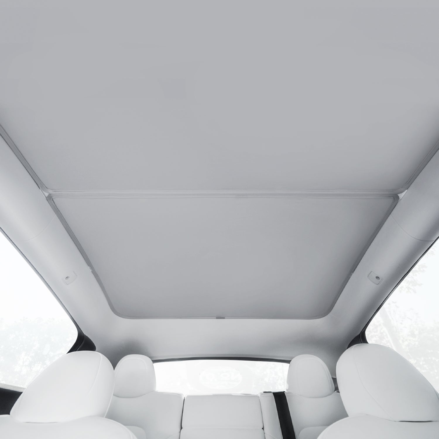 Haloblk Roof Glass Sunshade For Tesla Model Y