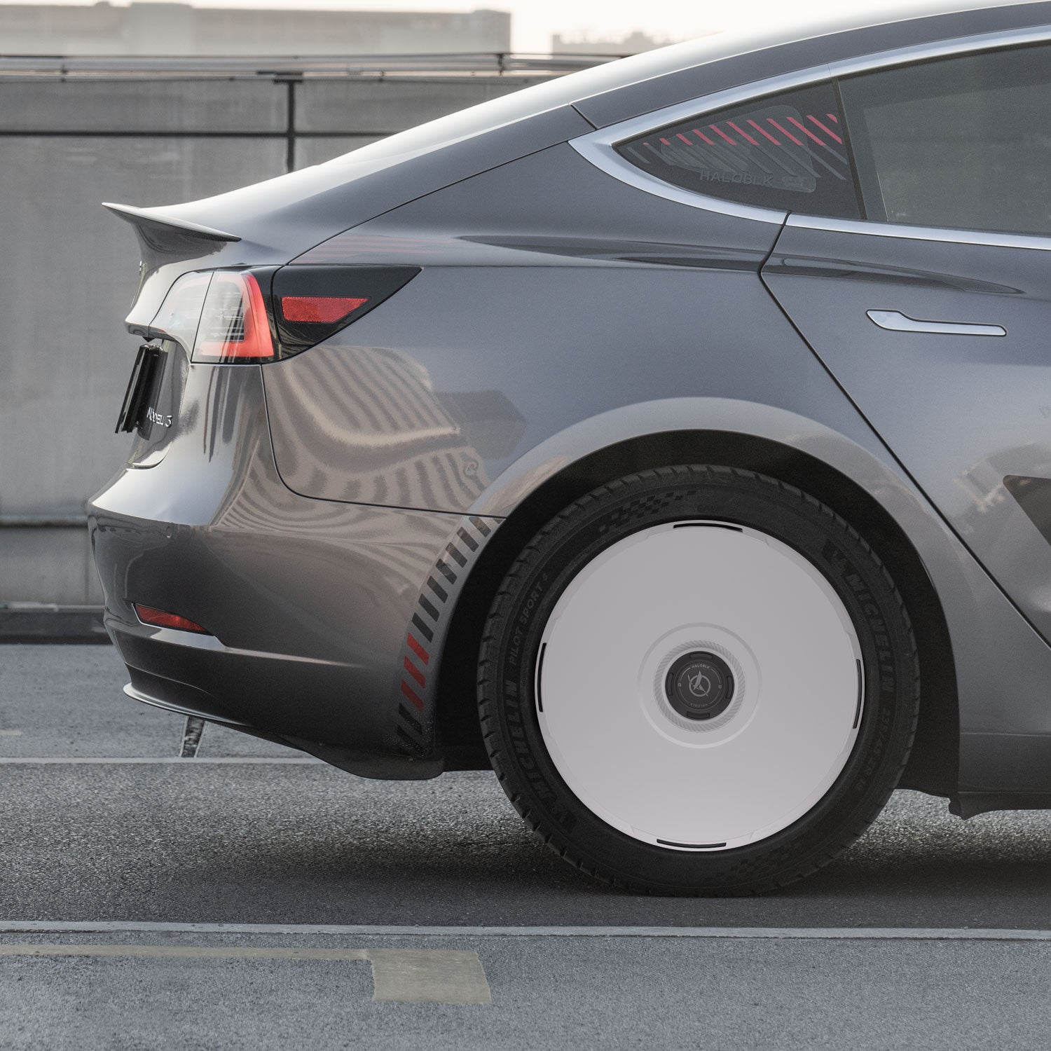 HALODISC 2 Wheel Covers for Tesla Model 3 2019-2023 19" Sport Wheels丨RTP