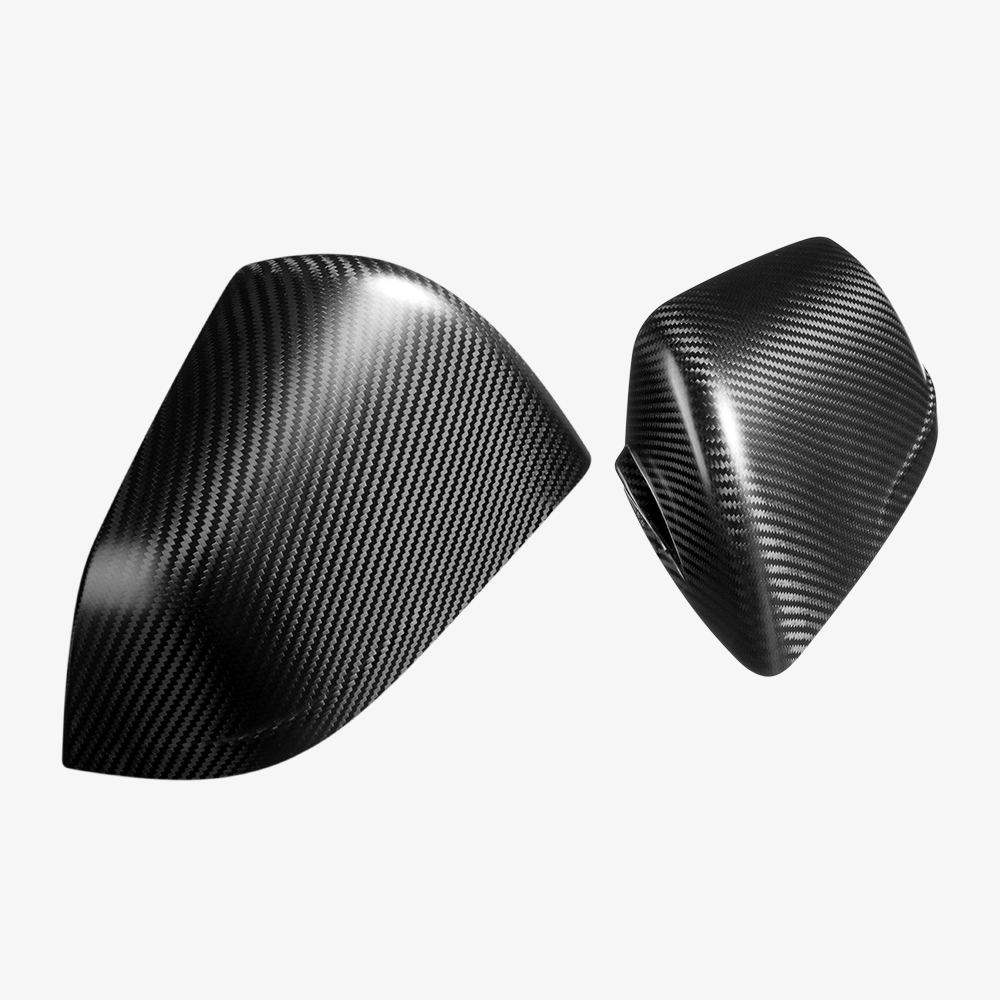 Carbon Fiber Side Mirror Caps for Tesla Model Y