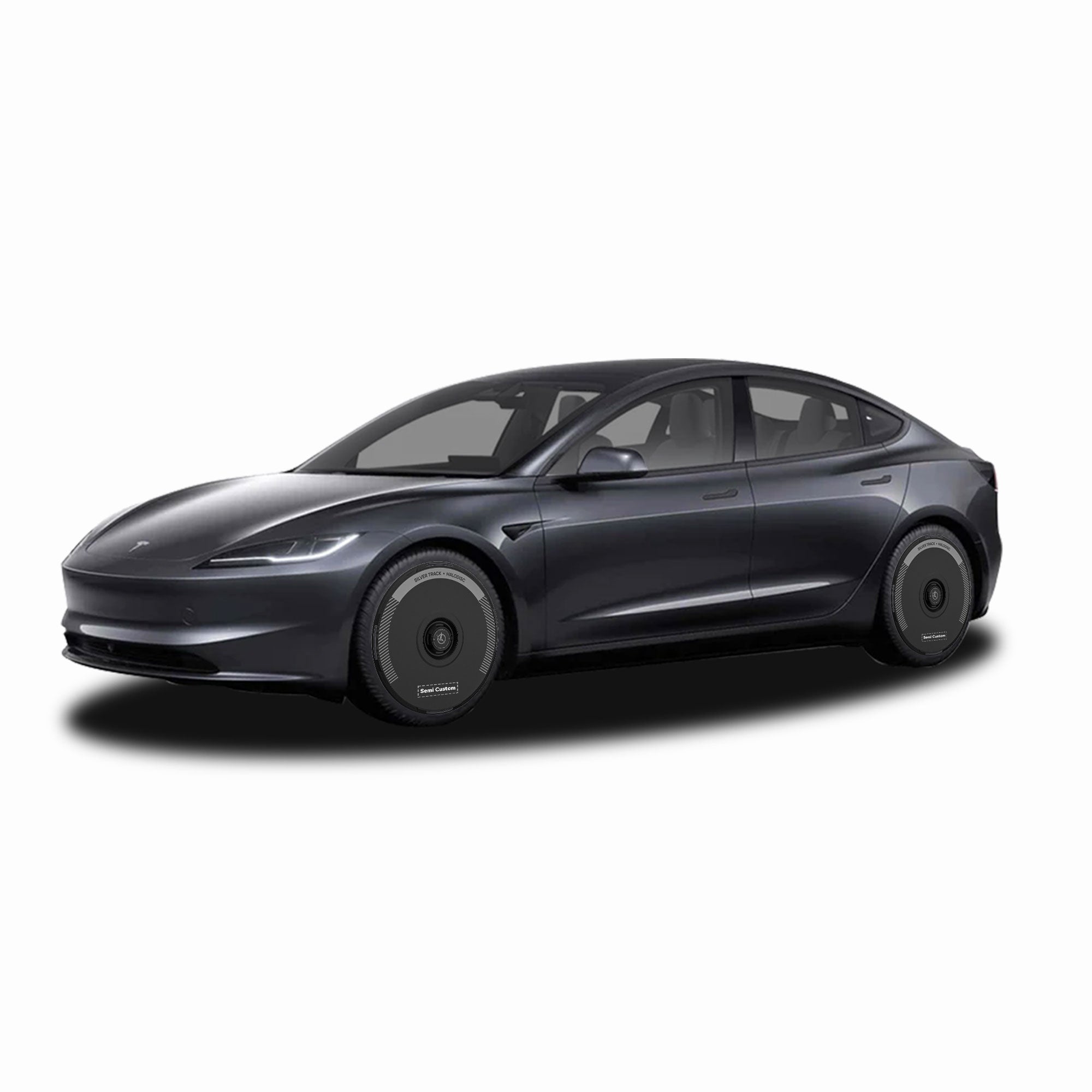 HALODISC 2 Wheel Covers for Tesla Model 3 2024 18" Photon Wheels丨Semi Custom