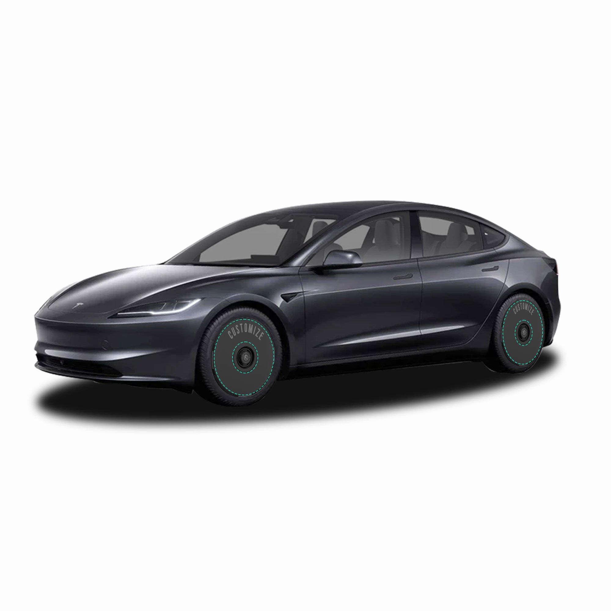 HALODISC 2 Wheel Covers for Tesla Model 3 2024 19" Nova Wheels丨Customize