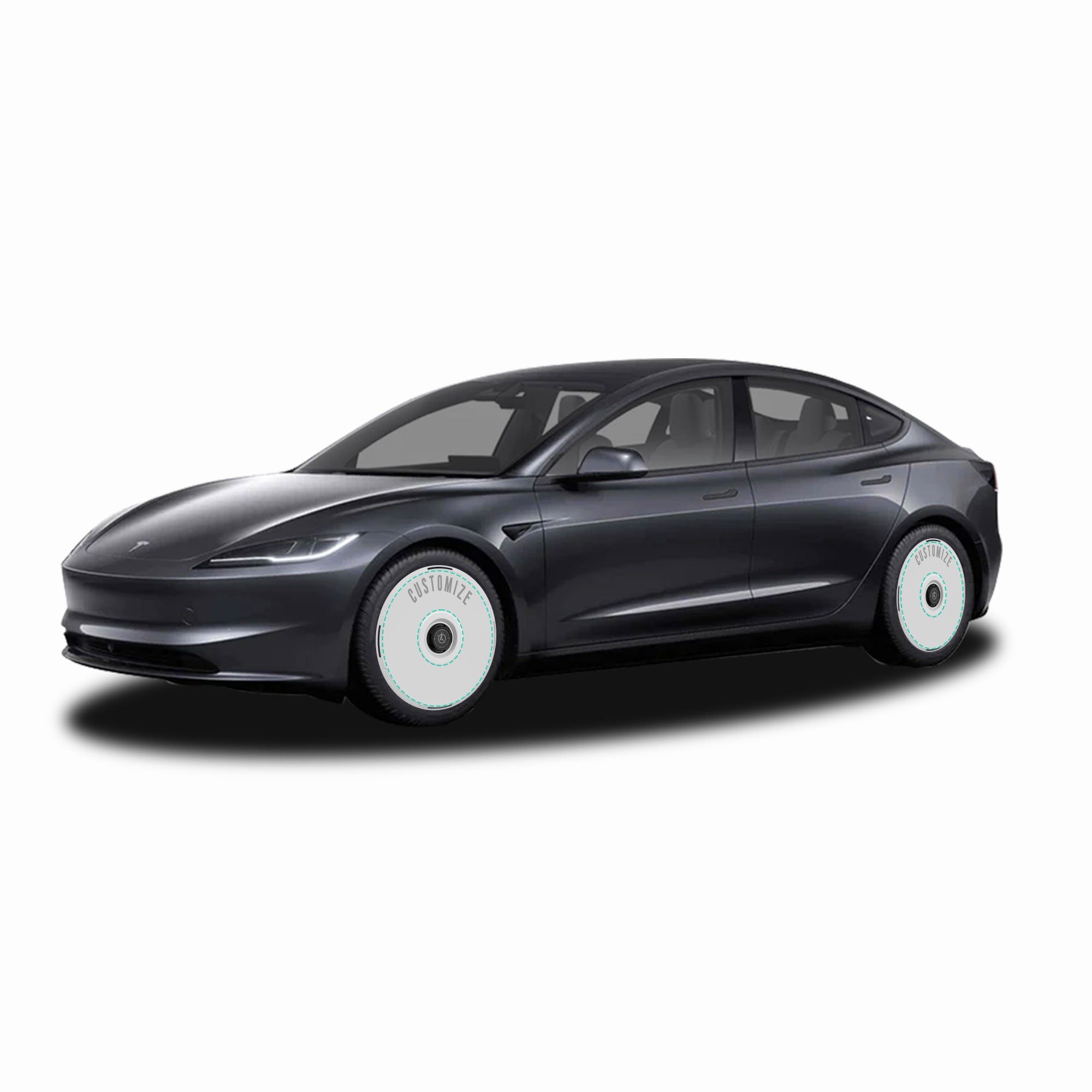 HALODISC 2 Wheel Cover for Tesla Model 3 2024 20" Warp Wheels丨Customize