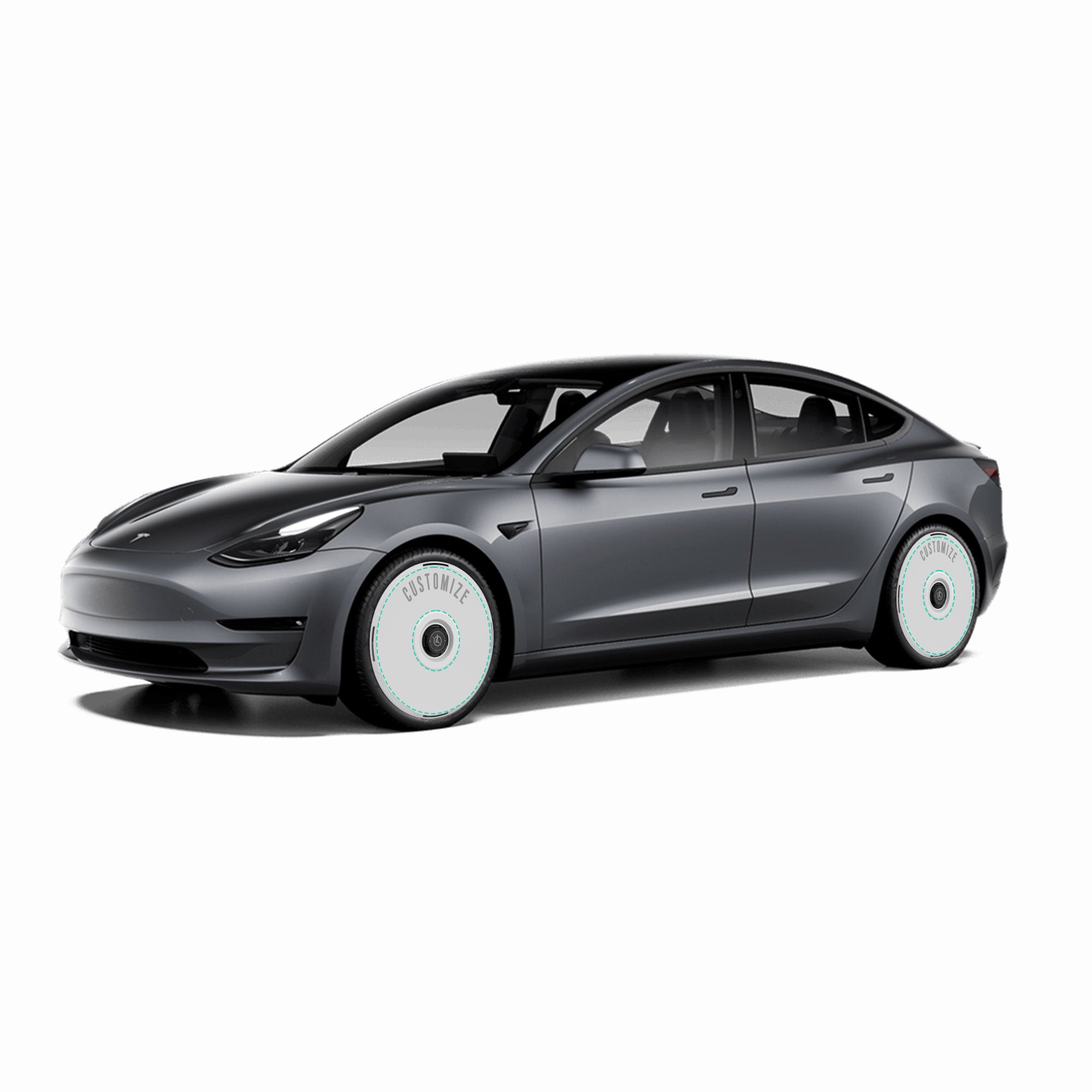 HALODISC 2 Wheel Cover for Tesla Model 3 2021-2023 20" Überturbine Wheels丨Customize