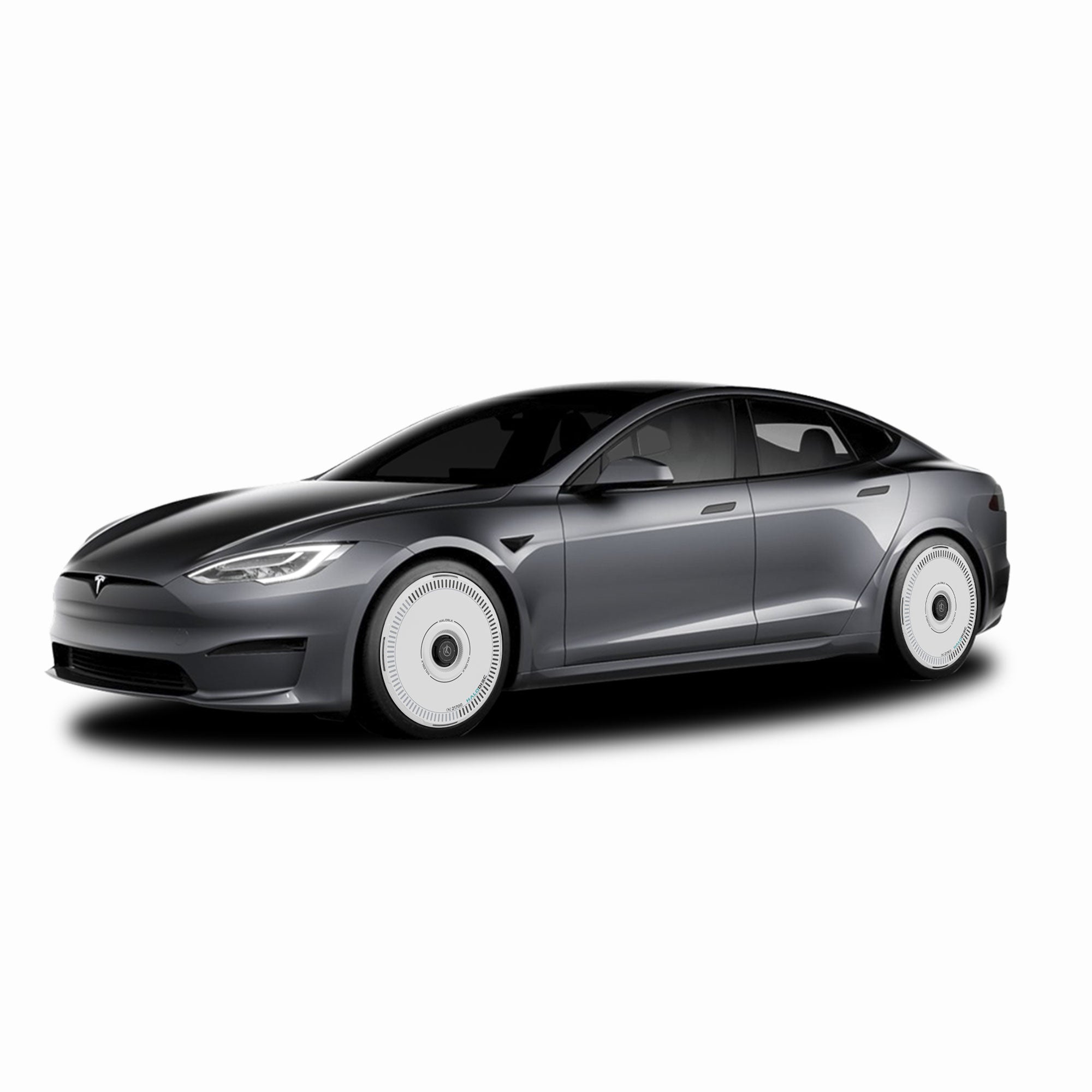 HALODISC 2 Wheel Covers for Tesla Model S 19" Tempest Wheels丨Charging