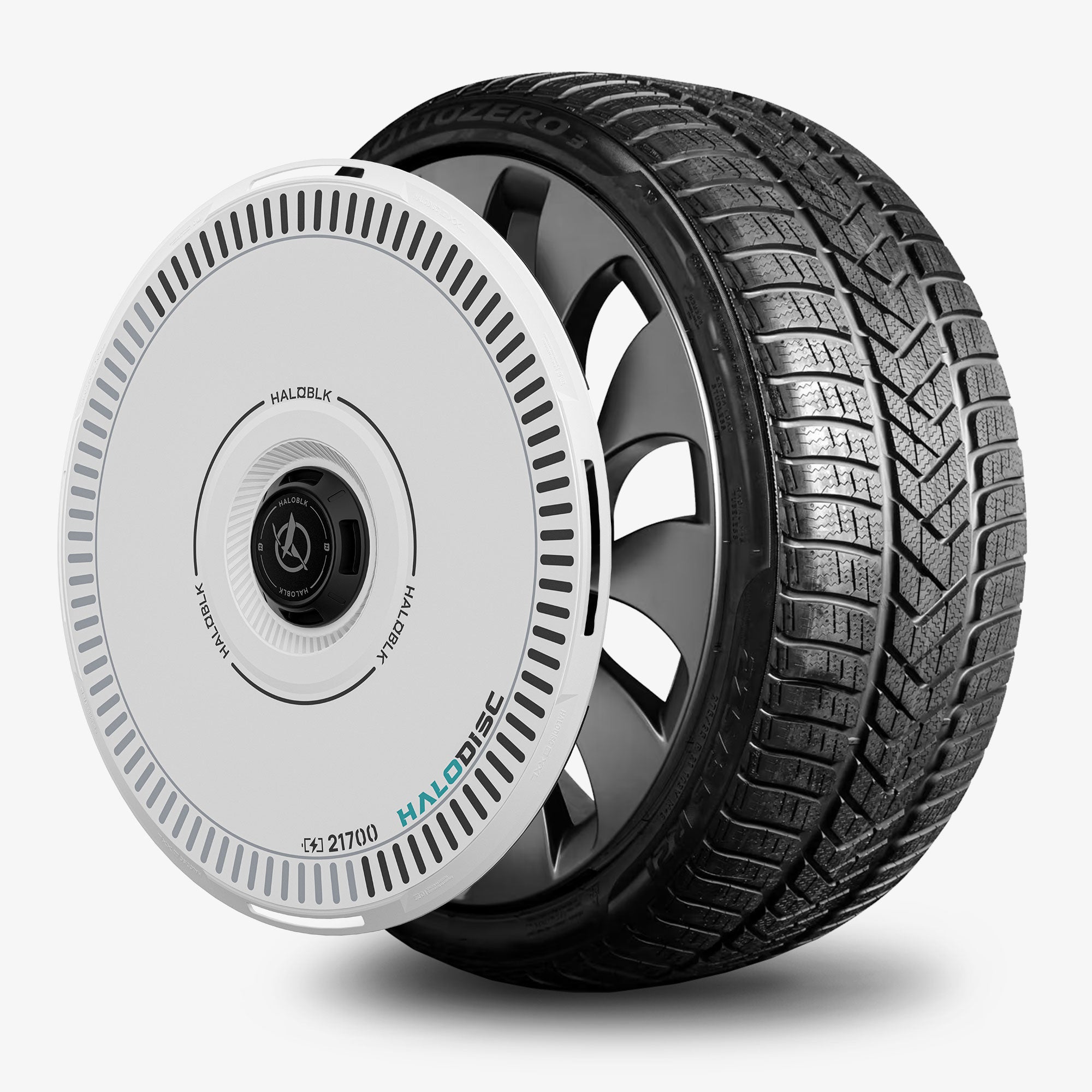 HALODISC 2 Wheel Covers for Tesla Model Y 21" Überturbine Wheels丨Charging